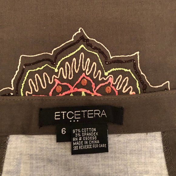 ETCETERA Women's Multicolor Boho Skirt - Picture 6 of 6